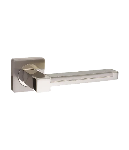 Ручки стандарт Ручка дверная PUERTO AL 530-02 SN/NP 